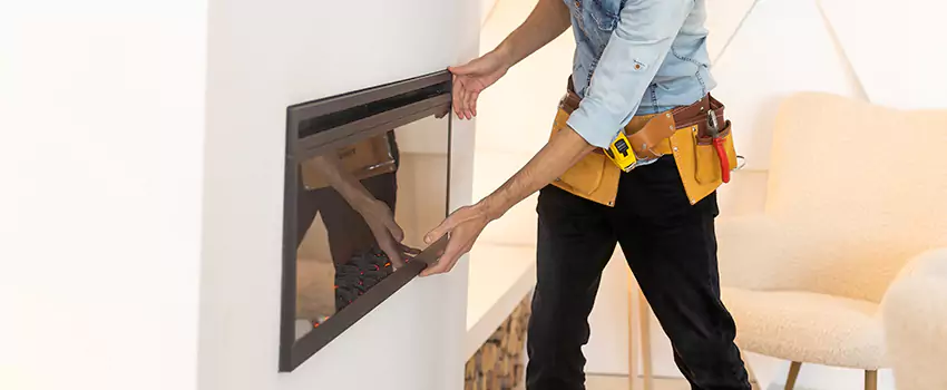 Metal Fireplace Installation in Las Cruces, New Mexico