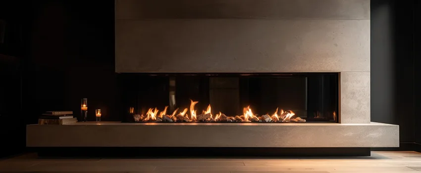 Gas Fireplace Ember Bed Design Services in Las Cruces, New Mexico