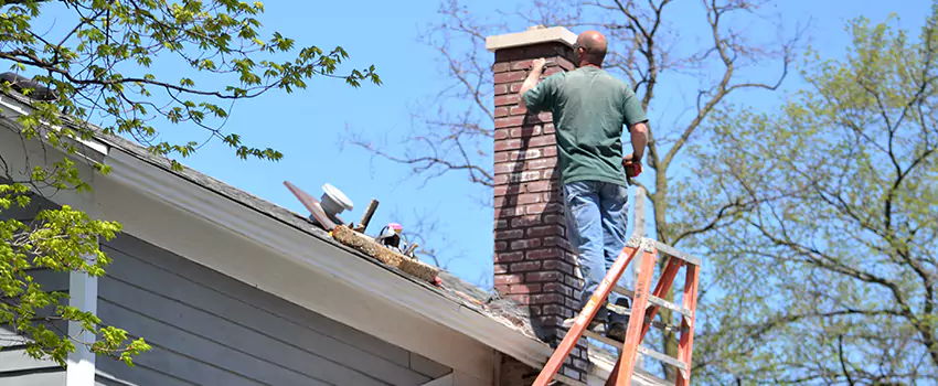 Vinyl and PVC Chimney Flashing Installation in Las Cruces, NM