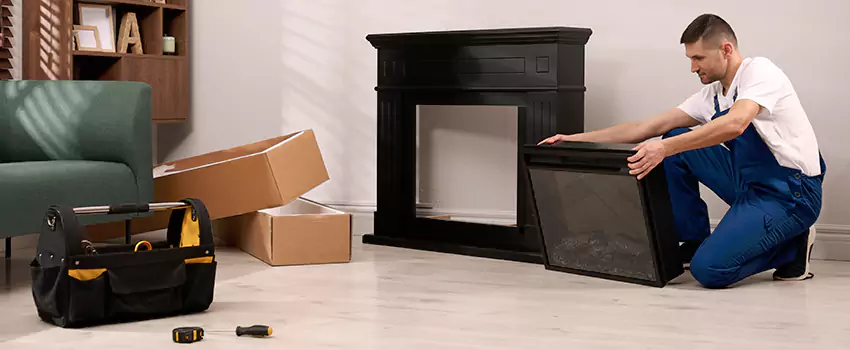 Old Rusted Metal Fireplace Repair And Replacement in Las Cruces, NM