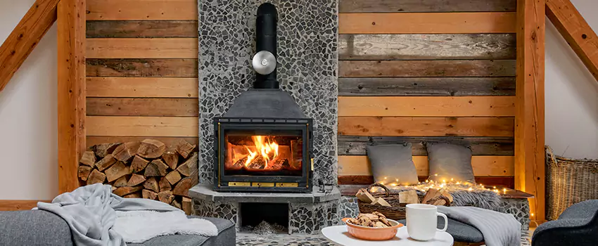 Thelin Hearth Products Direct Vent Gas Stove Fireplace Inspection in Las Cruces, New Mexico